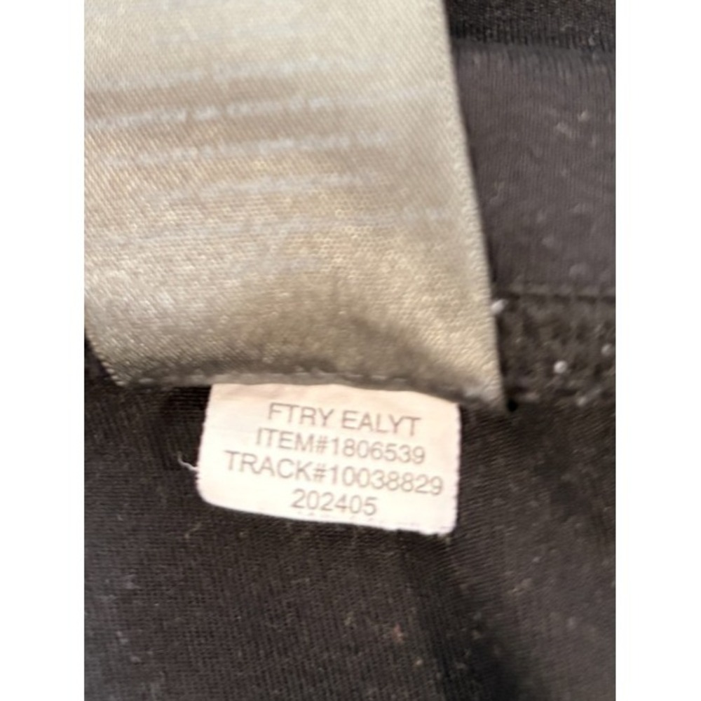 Danskin Womens Medium M Black Stretch Athleisure Yoga Pants w/ Rhinestone Accent - Picture 5 of 9